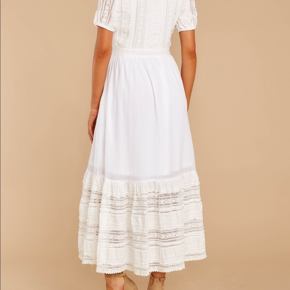 White Lace Dress - Picture 4 of 8